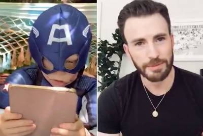 Chris Evans hails Wyoming boy who saved sister from dog as ‘a hero’ - nypost.com - Germany - Wyoming