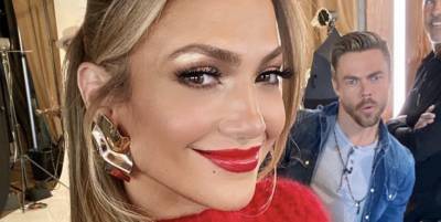 Jennifer Lopez Rocked a Rare Red Lip on Instagram - www.harpersbazaar.com
