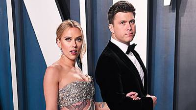 Colin Jost Reveals If He’s Been Jealous Of Scarlett Johansson’s On-Screen Lovers: I’m Pushing Her To Do ‘Voice Work’ - hollywoodlife.com
