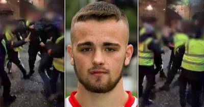 One punch and a young rugby player was out cold... the video that shocked Manchester would be played in court as brawling nightclub bouncers found themselves in the dock - www.manchestereveningnews.co.uk - Manchester