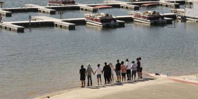 Glee Costars Reunited at Lake Piru to Pay Their Respects - www.marieclaire.com - county Ventura