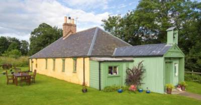 Live in quirky old schoolhouse made from MUD for less than price of Edinburgh flat - www.dailyrecord.co.uk - Scotland
