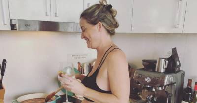 Below Deck’s Pregnant Hannah Ferrier Debuts Bare Baby Bump While ‘Cooking’ 1st Child - www.usmagazine.com
