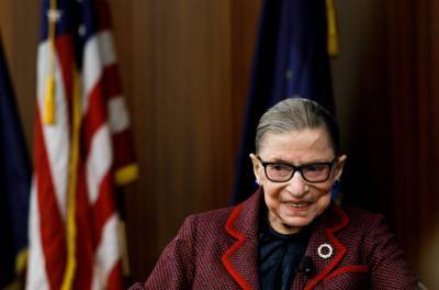 U.S. Supreme Court Justice Ruth Bader Ginsburg Says Cancer Has Returned, Celebs React - etcanada.com