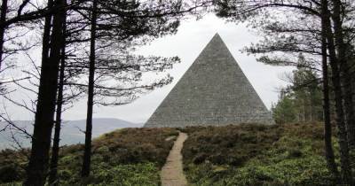 The story behind the hidden pyramid in the Highlands - www.dailyrecord.co.uk - Mexico - Egypt - county Highlands - city Cairo