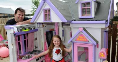 Talented artist goes viral after building dream playhouse for granddaughter - www.dailyrecord.co.uk