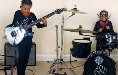 Watch 10-year-old Nandi Bushell’s awesome cover of Audioslave’s ‘Cochise’ - www.nme.com