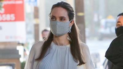 Angelina Jolie Has Been Wearing This $5 Face Mask - Get It Now! - www.justjared.com