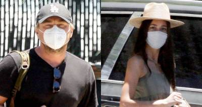 Leonardo DiCaprio & Girlfriend Camila Morrone Arrive Home After a Trip - www.justjared.com