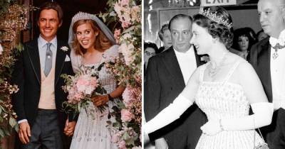 Queen lends Princess Beatrice stunning diamanté encrusted gown and tiara for royal wedding in Windsor - www.ok.co.uk - county Windsor