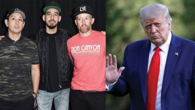 Linkin Park Claps Legally Against Trump Twitter Disables His Video Using Their Music - hollywoodlife.com