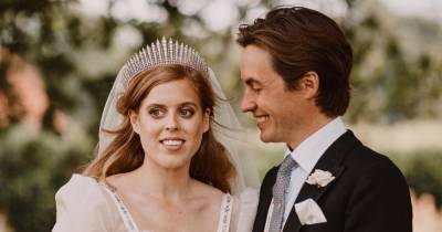 Princess Beatrice stuns next to husband Edoardo Mapelli Mozzi in newly released wedding photos - www.ok.co.uk - county Windsor