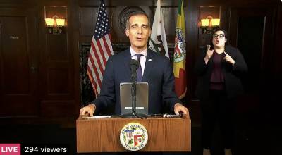 Los Angeles Coronavirus Update: Mayor Eric Garcetti Targeting Businesses Violations Saying, “We Will Not Hesitate To Shut You Down” - deadline.com - Los Angeles - Los Angeles - California