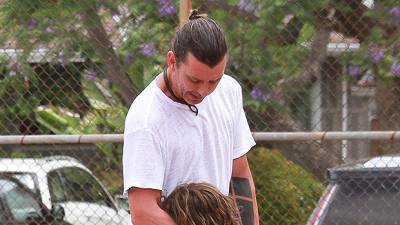 Gavin Rossdale Shares A Sweet Hug With Son Apollo, 6, While Playing A Game Of Tennis — Pic - hollywoodlife.com - Los Angeles - city Kingston - Oklahoma