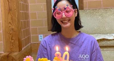 Kim Go Eun shares heartwarming photos from her birthday celebrations and thanks fans for their wishes - www.pinkvilla.com
