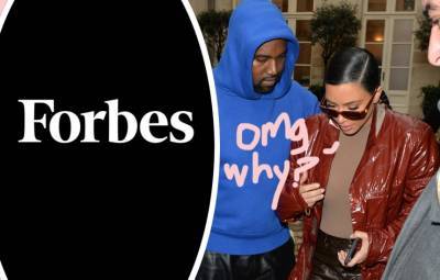 Forbes Fuels The Kanye West Feud By DENYING Kim Kardashian Billionaire Status! - perezhilton.com
