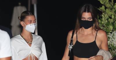 Kendall Jenner & Hailey Bieber Show Off Their Cool Girl Style at Nobu - www.justjared.com - Malibu