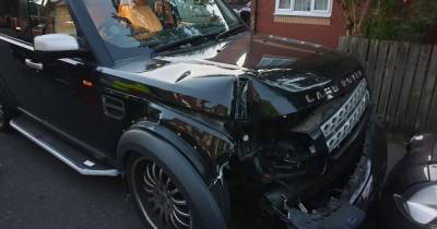 Suspected drink driver arrested after Land Rover smashes into shop - www.manchestereveningnews.co.uk - city Portland