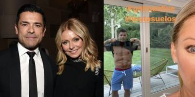 Mark Consuelos Flashes Kelly Ripa as She's on the Phone with Gelman in Hilarious Instagram Post - www.marieclaire.com