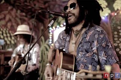 Lenny Kravitz Asks 'What Side of History Are You Standing On?' During Tiny Desk Concert: Watch - www.billboard.com - Bahamas