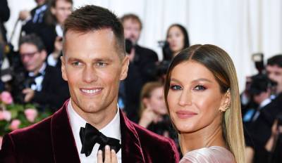 Tom Brady Wrote This Comment for Gisele Bundchen's 40th Birthday - www.justjared.com