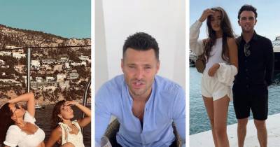 Inside Mark Wright's family holiday with wife Michelle Keegan and siblings Jess and Natalya - www.ok.co.uk - Spain