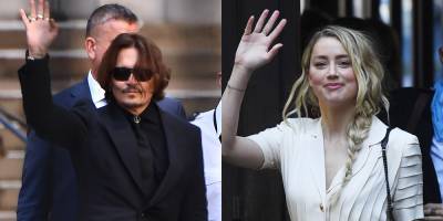 Amber Heard Admits To Hitting Johnny Depp First In Audio Introduced at Trial - www.justjared.com - London
