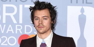 Harry Styles Shows Off His Mustache After Tweeting About Growing One Almost 10 Years Earlier! - www.justjared.com