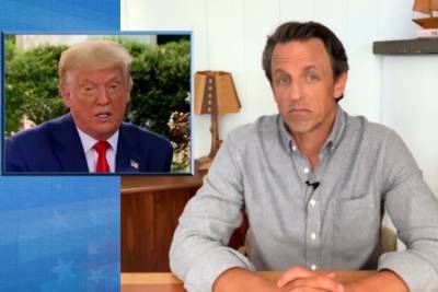 Seth Meyers On Trump’s Cognitive Test: ‘Possible This Is the First Test He Ever Passed’ (Video) - thewrap.com - city Portland