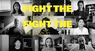 Alan Yang Teams With Ad Council To Fight Surge Of Racism Against Asians During COVID-19 Pandemic With ‘Fight the Virus. Fight the Bias’ Campaign - deadline.com - China