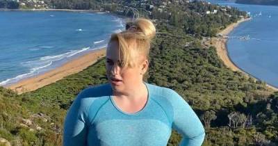 Rebel Wilson proudly shows off 2-stone weight loss in skintight gym gear - www.msn.com - Australia - county Palm Beach