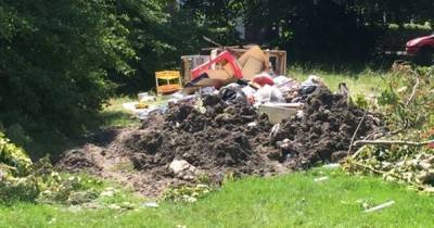Residents' disgust at rubbish left rotting for days after travellers camp on playing fields - www.manchestereveningnews.co.uk - Manchester