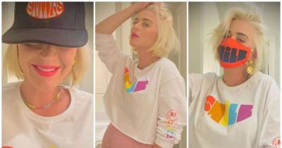 Katy Perry declares 'you're never too pregnant for a crop top' alongside new Instagram photoshoot - www.msn.com