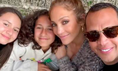 Jennifer Lopez shares new photo of lookalike daughter Emme inside the family's garden - hellomagazine.com