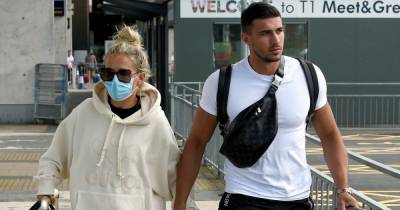 Love Island's Molly-Mae Hague and Tommy Fury return home after romantic Ibiza getaway - www.ok.co.uk - Manchester - Hague