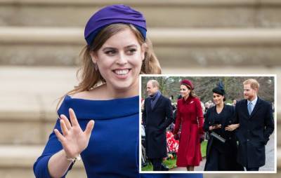 How Meghan Markle, Prince Harry, Kate Middleton, And Prince William Congratulated Princess Beatrice On Her Wedding! - perezhilton.com