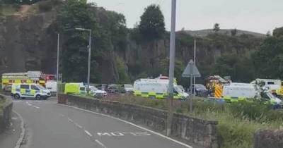 Police race to incident at quarry in Kilsyth - www.dailyrecord.co.uk