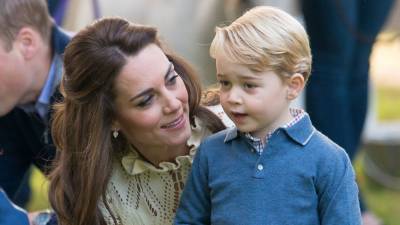 Kate Middleton Photographs Prince George to Commemorate His 7th Birthday -- See the Cute Pic! - www.etonline.com