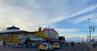 Woman thrown from Waltzer ride after standing up at Blackpool's South Pier - www.manchestereveningnews.co.uk - Manchester