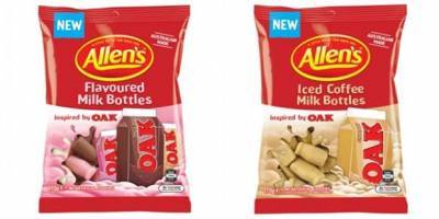 Allen's release new OAK-inspired Milk Bottle lolly flavours - www.lifestyle.com.au
