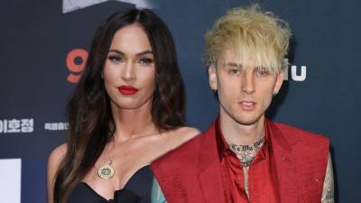 Megan Fox - Lala Kent - Megan Fox and Machine Gun Kelly Gush Over Their Instant Connection in First Joint Interview - etonline.com - county Randall - city Kent