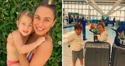 Sam Faiers beams in striped bikini on holiday with family as she reveals what travelling was like as lockdown restrictions ease - www.ok.co.uk