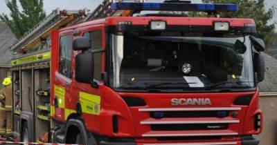Breaking news: Firefighters race to blaze at Perth block of flats - www.dailyrecord.co.uk