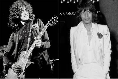 Hear ‘Scarlet,’ the lost Rolling Stones song featuring Led Zeppelin’s Jimmy Page - nypost.com