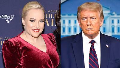 Meghan McCain Wonders If Trump ‘Signaling Something’ To Ghislaine Maxwell During Press Event - hollywoodlife.com