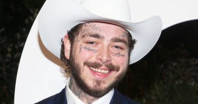 Post Malone Debuts Another Set of Tattoos on His Skull a Month After Shaving His Head - www.usmagazine.com