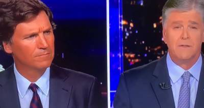 Sean Hannity Rips Fox News Colleague Tucker Carlson On-Air Over Jeff Bezos Story, Then Apologizes - deadline.com