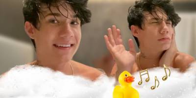 TikTok Star and Singer jxdn Performed His Newest Song While in the Bathtub Just for Us - www.cosmopolitan.com