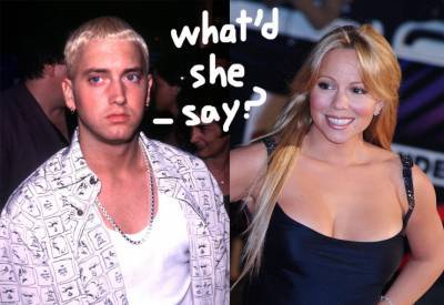Eminem Is TERRIFIED Mariah Carey Is Going To Say He’s ‘Bad In Bed’ In Her Upcoming Memoir! - perezhilton.com