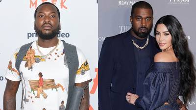Meek Mill Seemingly Addresses Kanye West’s Tweet About His 2018 Meeting With Kim Kardashian - hollywoodlife.com